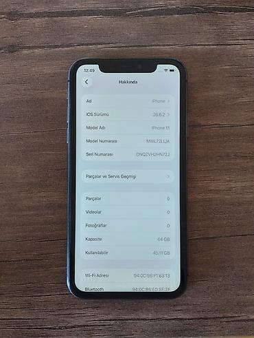 dubayski iphone 11 satisi: IPhone 11, 64 GB, Jet Black, Face ID — 4
