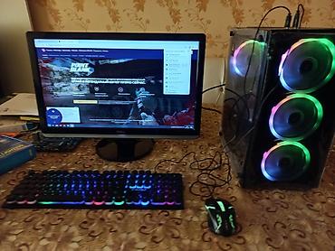 Masaüstü kompüterlər və iş stansiyaları: Kreditlede ala.bilersoz Dell monitorlu, işıqlı klaviaturalı və — 3