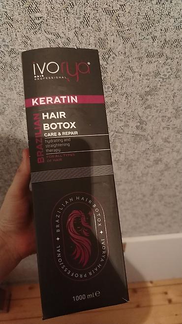 maska uz ucun: Saç maskası Keratin Hər növ saçlar üçün — 1