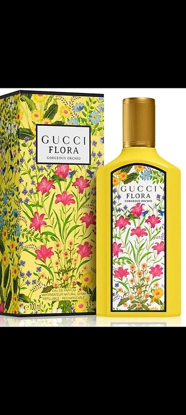 herba flora: ❤️Gucci Flora Parfum 100ml premium klass original qablasmada baqli — 1