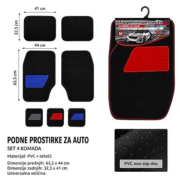 KMT patosnice za automobile 2000088 Opis: - Set podnih prostirki za