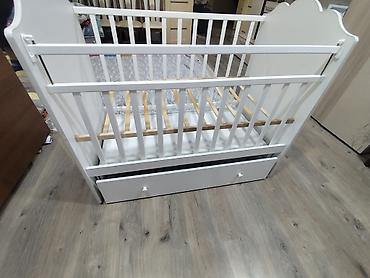bunk bed: Детская кроватка с маятниковым механизмом и выдвижным ящиком - — 3