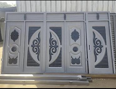 Распашные ворота: Кованые и металлические ворота и калитки - Виды: распашные ворота с — 14