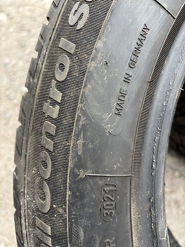 Шины: Шины 235 / 60 / R 18, Всесезонная, Б/у, Пара, Германия, DUNLOP — 12