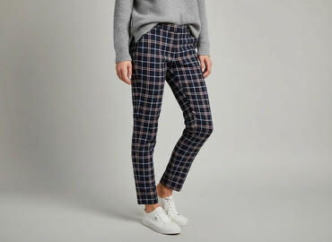 kurtka zimowa local heroes: Material trousers for women, size L (EU 40)