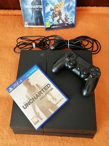 Video oyunlar və konsollar: Sony PlayStation 4 (PS4) oyun konsolu komplekti Paket tərkibi: - PS4 — 5