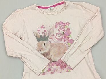 neonowa różowa bluzka: Блузка, 7 р., 116-122 см, стан - Задовільний