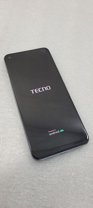 Tecno: Tecno Camon 16, Б/у, 128 ГБ, цвет - Голубой, 2 SIM — 2