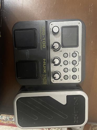 qitara: Salam. Nux mg100 gitara üçün istifadə olunan multi effekt — 4