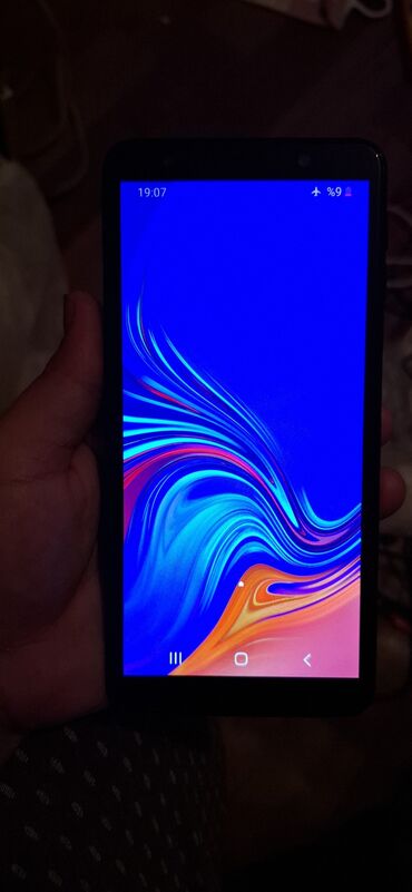 samsun a10s: Samsung Galaxy A7 2018, 64 GB, rəng - Qara, İki sim kartlı