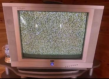 Kineskop (CRT) televizor – gümüşü korpus, ön paneldə inteqrə olunmuş lalafo.az -da Kineskop (CRT) televizor – gümüşü korpus, ön paneldə inteqrə olunmuş