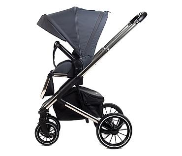 starke 2022: BBO kolica za bebe 3u1 FlexiTrio – GREY (SKU: 6567-GREY-80) Kompletan — 5