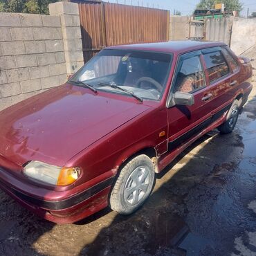 продаю или меняю на дом: Автомобиль Lada Samara 15 в красном цвете с четырьмя дверями и