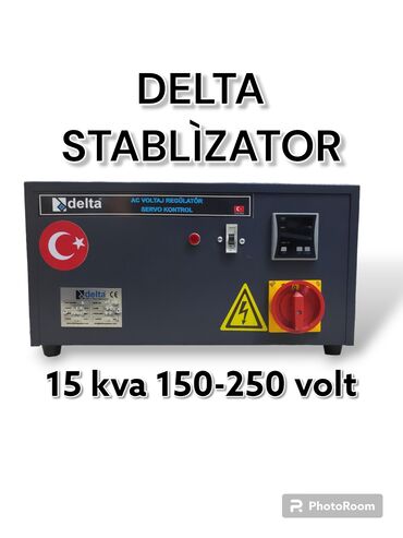 Generatorlar: Yeni Ev üçün Stabilizator Delta, 1 faza, 150 V, Pulsuz çatdırılma, Rayonlara çatdırılma, Zəmanətli