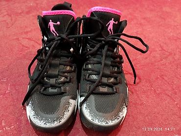basket shoes: Мужские кроссовки, 39, Air Jordan, Б/у, цвет - Черный, Самовывоз — 3