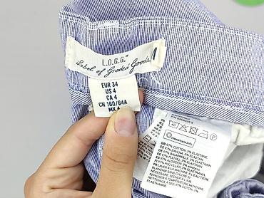 levi strauss top: H&M L.O.G.G., Spodnie materiałowe damskie, rozmiar XS — 4