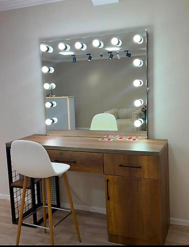salon şkaf: Salon güzgüsü – stulsuz. - Böyük ölçülü, düzbucaqlı güzgü - Perimetri — 2