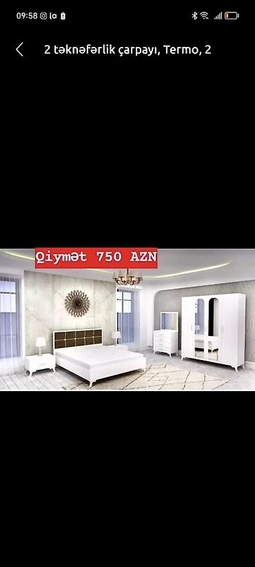 elif mebel: Yataq otağı dəsti – yeni sifarişlə Komplekt tərkibi (modeldən asılı — 6