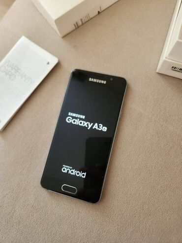 samsung galaxy j3 2016 qiymeti: Samsung Galaxy A3 2016, 16 GB, rəng - Qara
