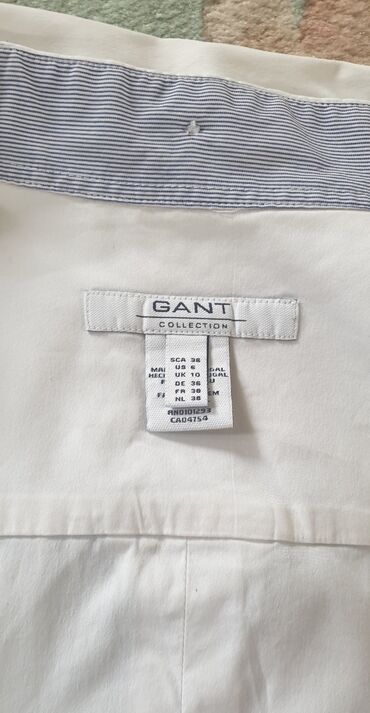 gant haljine: Gant, S (EU 36), Single-colored, color - White