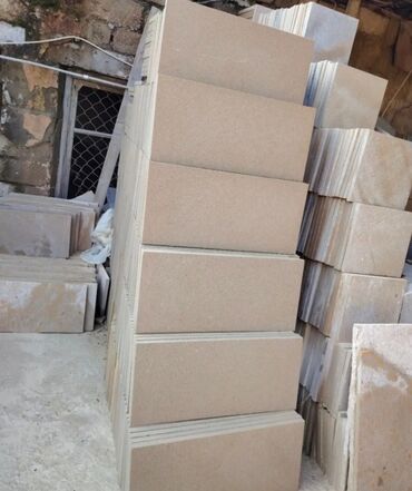 Dekorativ daşlar: Qumdaşı fasad plitələri - Material: təbii qumdaşı - İstifadə — 42