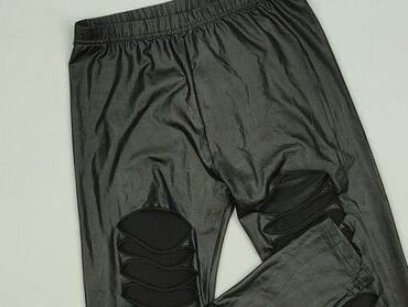 legginsy damskie woskowane: Leggings, Leggings Elegant for women, size S