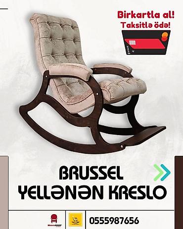 Kreslolar: Yeni, Kreslo-kaçalka, Parça, Kredit var, Ödənişli çatdırılma — 9