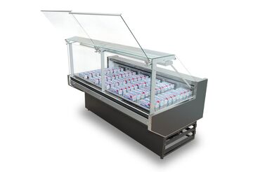 Soyuducu vitrinləri: Soyuducu vitrinler yıqırıq her zövge ve iş qabiliyyetıne uyqun — 8