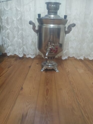 Samovarlar: İşlənmiş Od Samovar, 6 l, Ünvandan götürmə