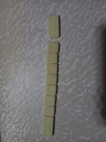 masaustu dest: Məhsul: Təsbeh. Domino daşları dəsti - Klassik üslubda, krem rəngli — 1