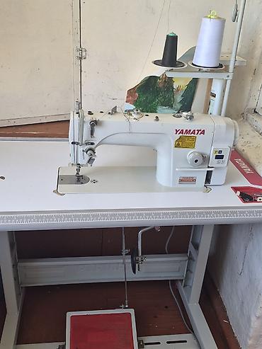 telefon ev ucun: Yamata EFY8700B sənaye tikiş maşını və masa komplekti - Brend/model — 1