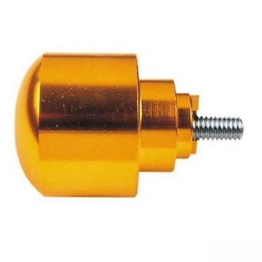 rucice za motor: Aluminijumski završetak/utezi za krajeve volana (bar end) – zlatne — 1