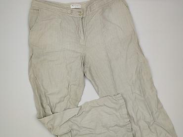lniana: Marks & Spencer, Spodnie materiałowe damskie, rozmiar 2XL — 1