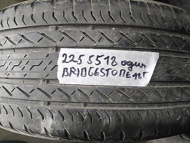 р18 235 55: Шины 225 / 55 / R 18, Лето, Б/у, 1 шт, Легковые, Bridgestone — 1