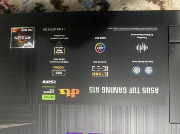 Ноутбуки: Ноутбук, Asus, 16 ГБ ОЗУ, AMD Ryzen 7, 15.6 ", Новый, Игровой, память SSD at lalafo.kg — 4 Ноутбуки: Ноутбук, Asus, 16 ГБ ОЗУ, AMD Ryzen 7, 15.6 ", Новый, Игровой, память SSD — 4
