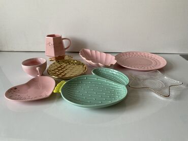 Посуда: Продаются красивые декоративные тарелочки, керамические, разных форм — 5