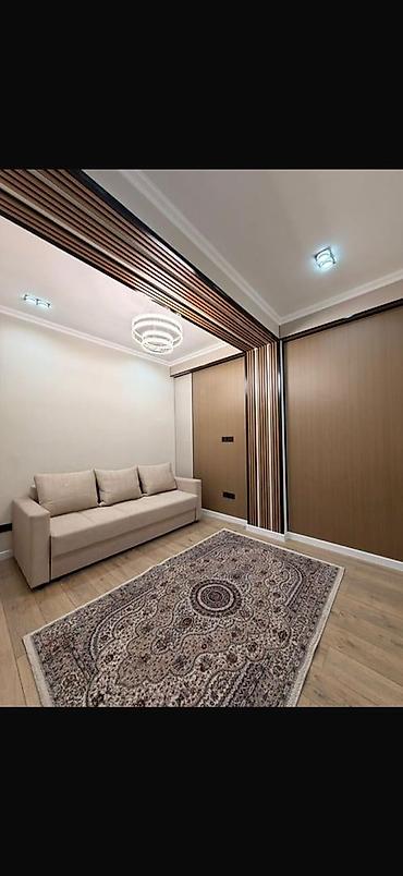 60: 2 комнаты, 60 м², Тунгуч мкр Элитка, 5 этаж, Дизайнерский ремонт — 5