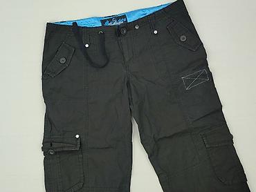 spidnie cargo: Cargo, Spodnie 3/4 damskie, rozmiar XS — 1