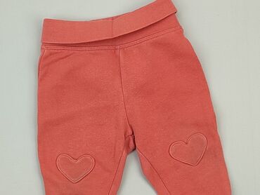 różowe krótkie spodenki: Spodnie dresowe, Lupilu, 3-6 m, stan - Dobry