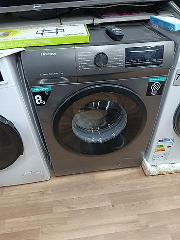 15: Стиральная машина Hisense, фронтальная загрузка, вместимость 8 кг — 1