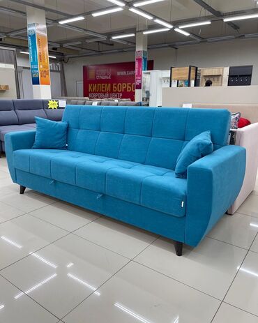 мебельная: Прямой, цвет - Голубой, В рассрочку, Новый