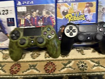 Sony PlayStation: ПРОДАЮ ПС 4СЛИМ НОВОЙ РЕВИЗИИ!!! PlayStation 4 Slim + набор — 4