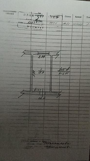 Комнаты: 18 м², Без мебели — 3
