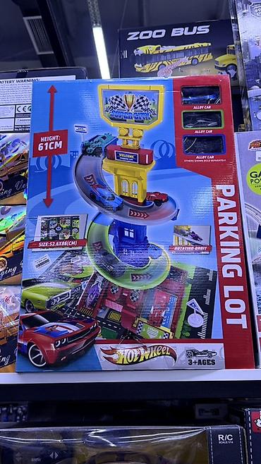 mn m: Игровой набор «Parking Lot» (паркинг/гоночная трасса) - Высота — 1