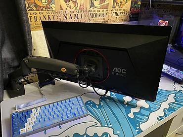 Monitorlar: AOC qd oled 2K AOC Q27G4ZD QD-OLED monitor satılır! Monitor ideal — 2