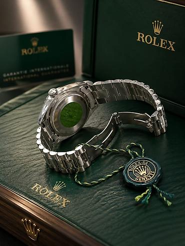 Aksesuarlar: Yeni, Qol saatı, Rolex, rəng - Yaşıl — 4