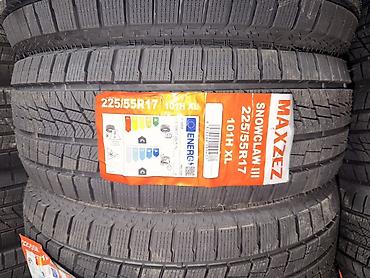 макси 150: Зимние шины Maxzez Snowclaw III - Размер: 225/55 R17 - Индекс — 1