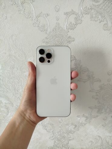 Qazanlar: IPhone 12 Pro Max, 128 GB, Ağ, Barmaq izi, Simsiz şarj, Face ID