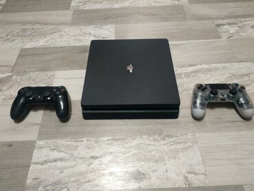 ps4 oyunları: Playstation 4 Slim 1 TB Playstation ev şəraitində çox az istifadə