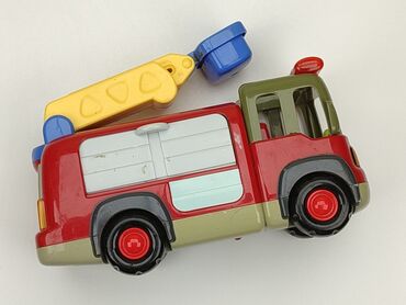 kapcie ze skóry dla dzieci: Fire truck for Kids, condition - Good